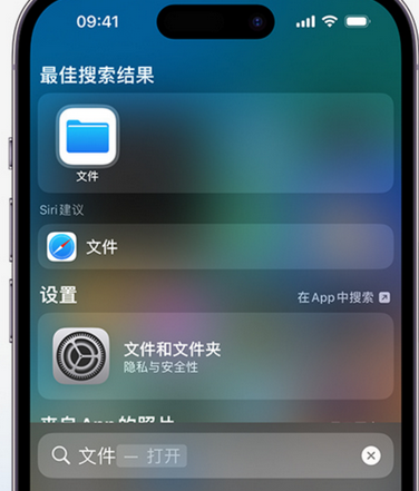 渠县apple维修中心分享iPhone文件应用中存储和找到下载文件 