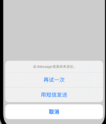 渠县apple维修iPhone上无法正常发送iMessage信息