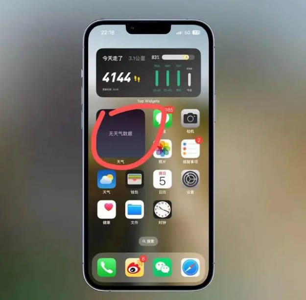 渠县苹果手机维修分享:iOS16主屏幕天气小组件无法正常工作怎么办？ 